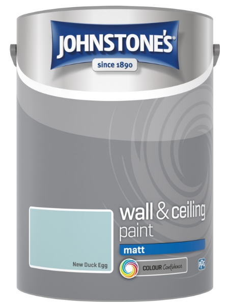 Johnstone's Walls and Ceiling paint tin