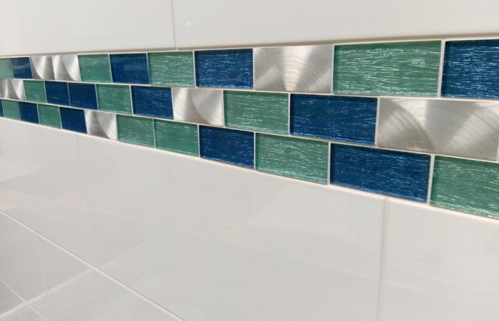 Glass Mosaic Tiles UK  Multi Coloured For Kitchen, Bathrooms & Borders
