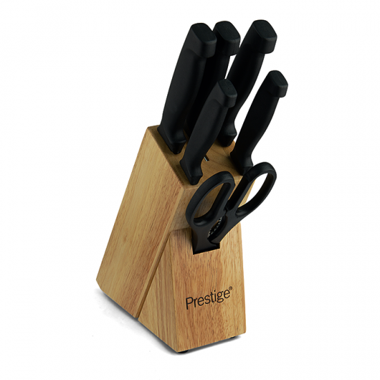 knife block with scissors